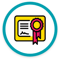 Academy certification icon
